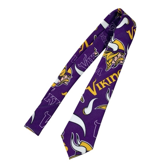 NFL Minnesota Vikings Skinny Tie - Picture 3 of 4